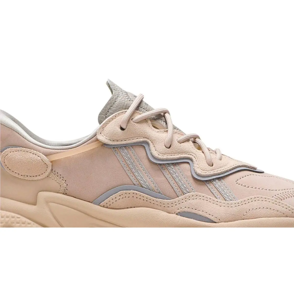 Adidas shoes - adidas Ozweego - Ozweego - EE6462 - Pale Nude/Light Brown/Solar Red 2