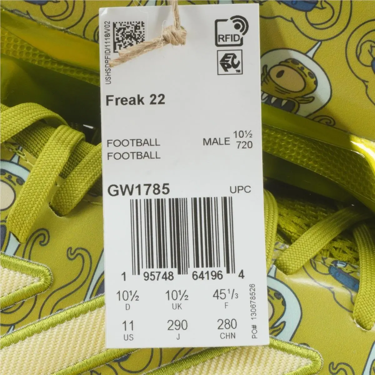 Adidas shoes - adidas Freak 22 - Freak - GW1785 - Green 6