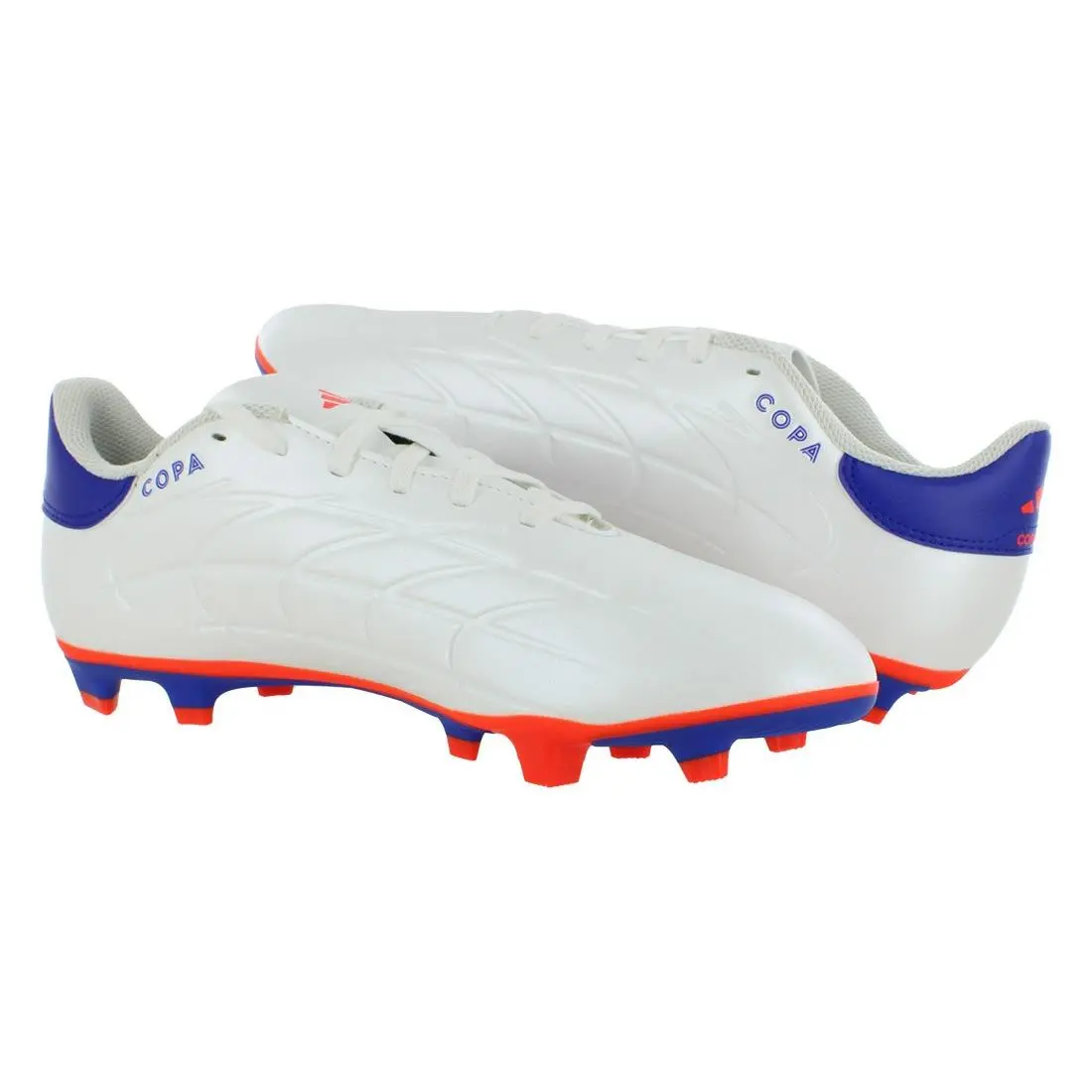 Adidas shoes - Footwear White/Lucid Blue/Solar Red, Main: White (UPC: 196478327586) 1
