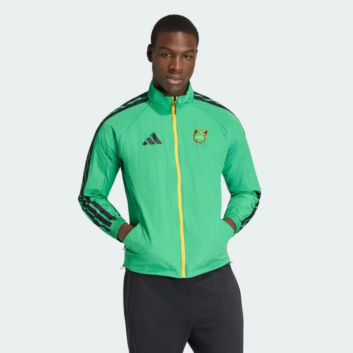 Adidas clothing - JFF H AN JKT - JFF JKT - JV8195 - Green (UPC: 198327484037) 1