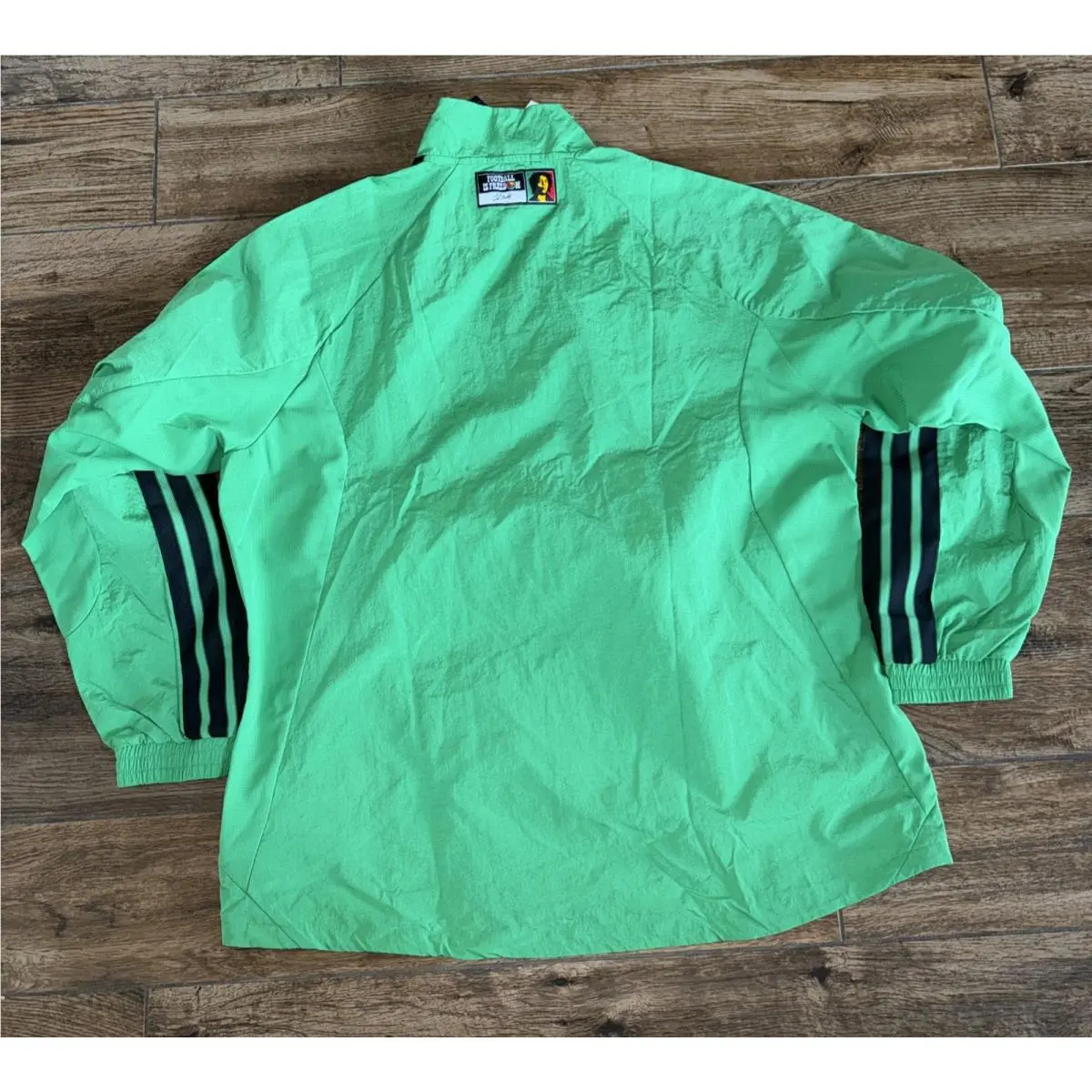 Adidas clothing - JFF H AN JKT - JFF JKT - JV8195 - Green (UPC: 198327480329) 8