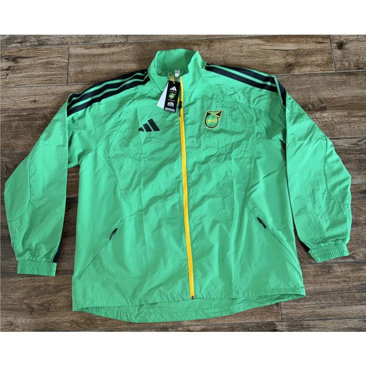 Adidas clothing - JFF H AN JKT - JFF JKT - JV8195 - Green (UPC: 198327480329) 1