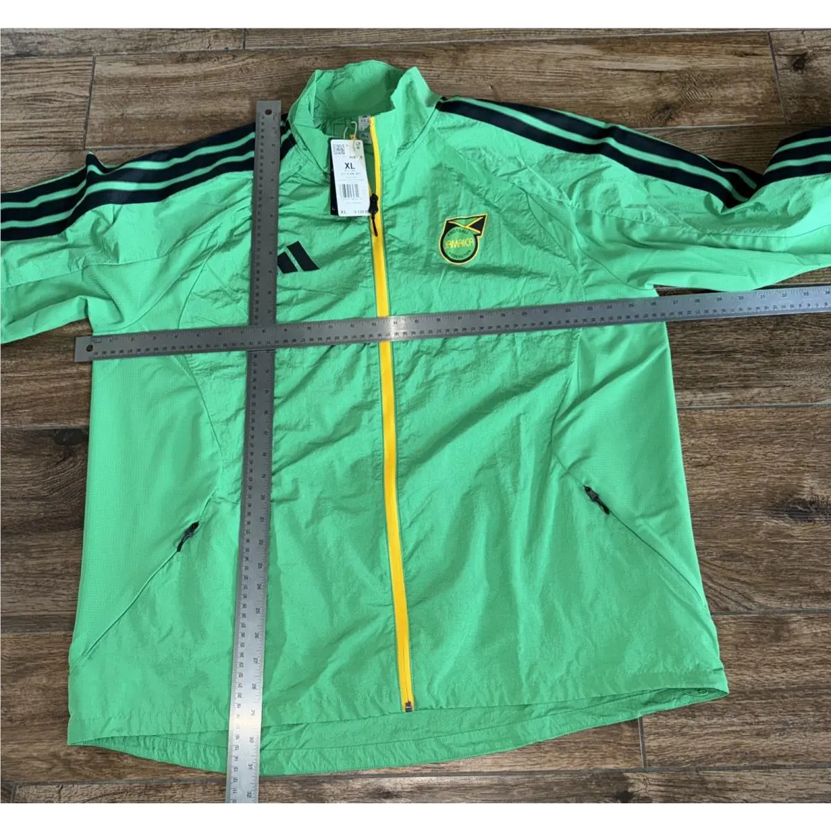 Adidas clothing - JFF H AN JKT - JFF JKT - JV8195 - Green (UPC: 198327480329) 5