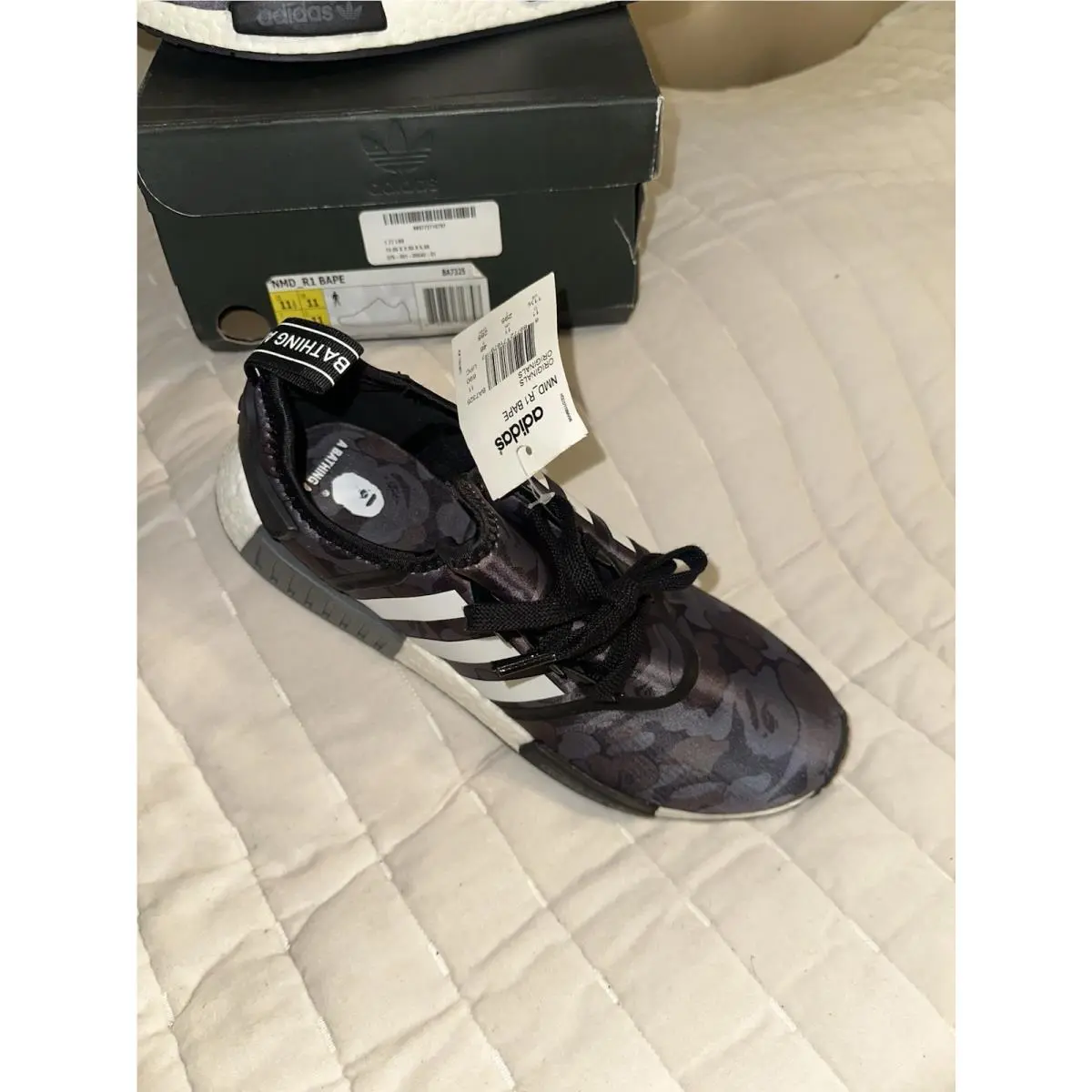 Adidas shoes - adidas NMD R1 - NMD - BA7325 - Black 1