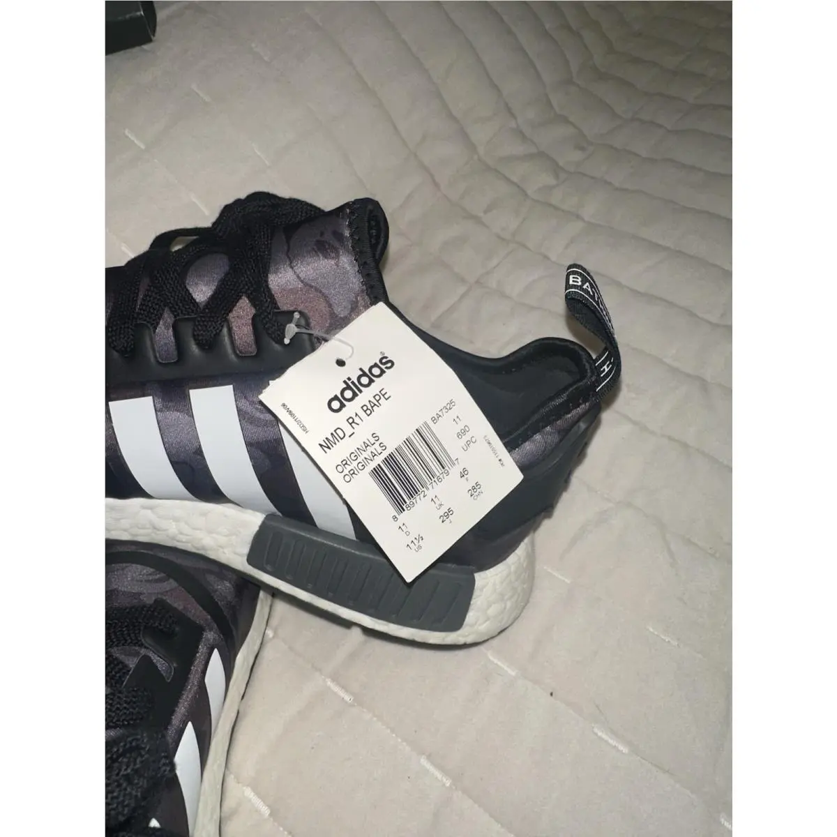 Adidas shoes - adidas NMD R1 - NMD - BA7325 - Black 4