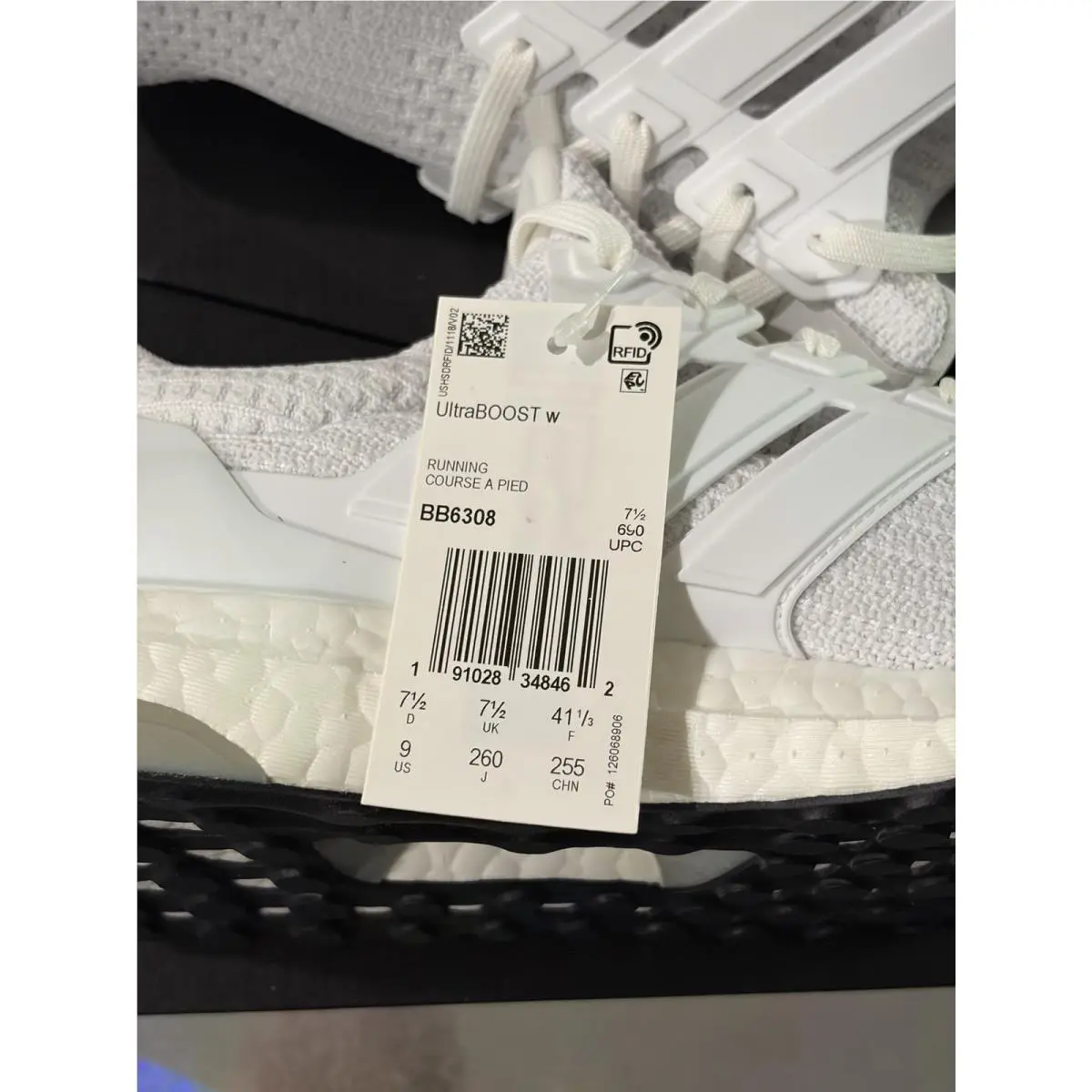 Adidas shoes - adidas UltraBoost 4.0 - UltraBoost - BB6308 - White (UPC: 0191028348462) 1