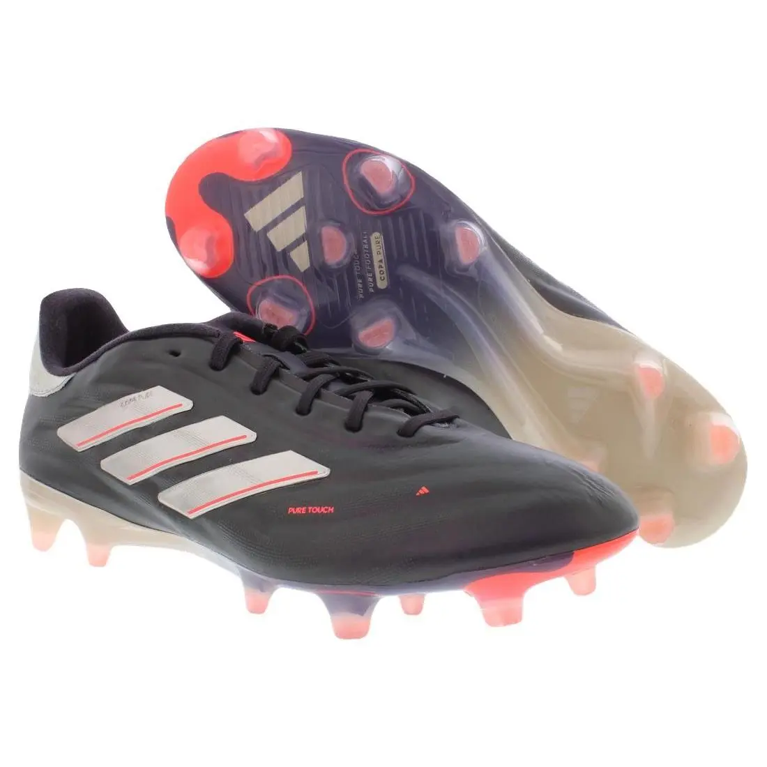 Adidas Copa Pure 2 Elite Firm Ground Unisex Shoes Size 7 Color: - Purple/Black/Silver, Main: Purple