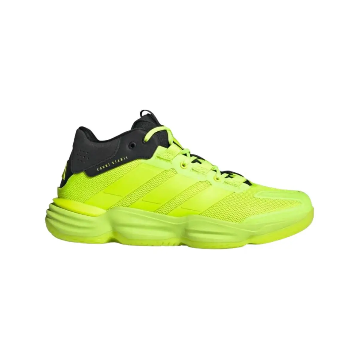 Adidas Court Stabil Indoor Lucid Lemon / Lucid Lemon / Black JP7271 Men`s Size
