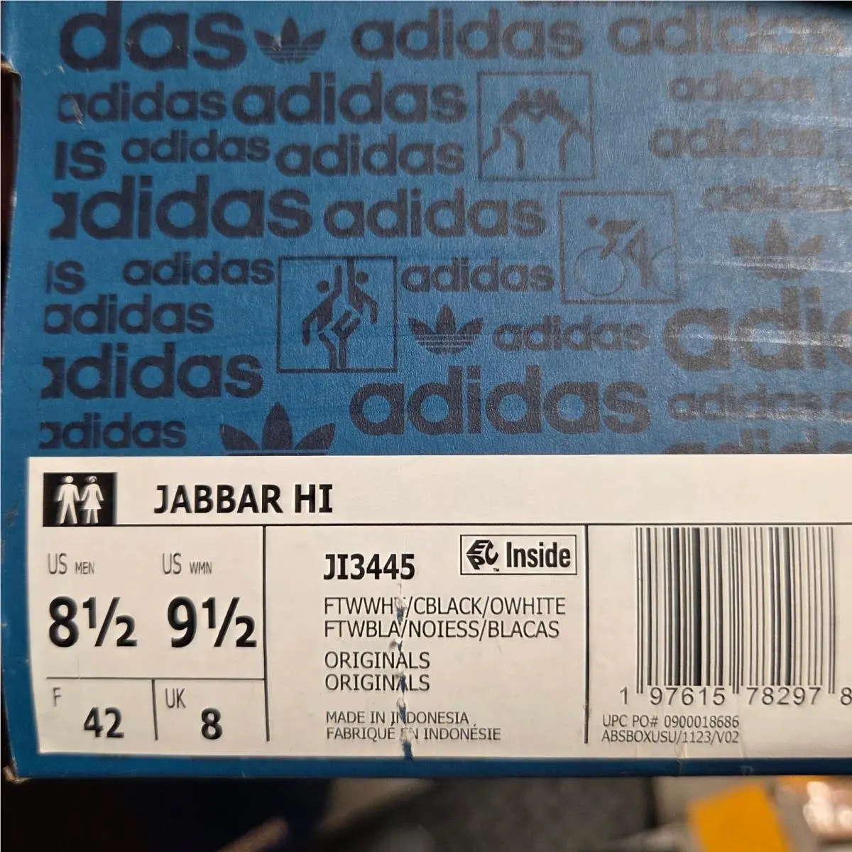 Adidas shoes - Jabbar Hi - Jabbar - White 5