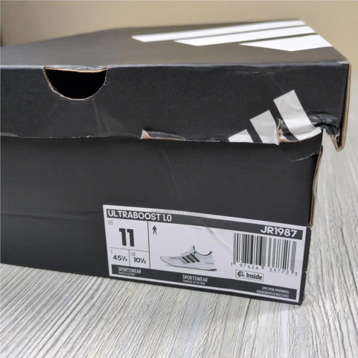 Adidas shoes - adidas UltraBoost 1.0 - UltraBoost - JR1987 11 - White 5