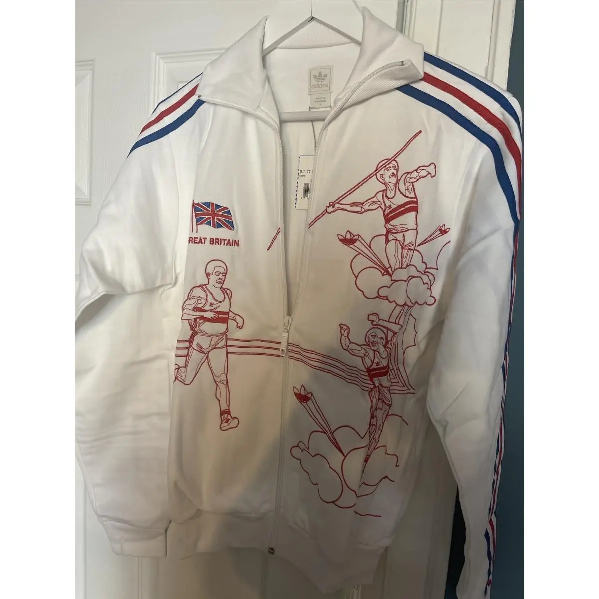 Originals Great Britain Track Jacket Size Large Rare by Adidas