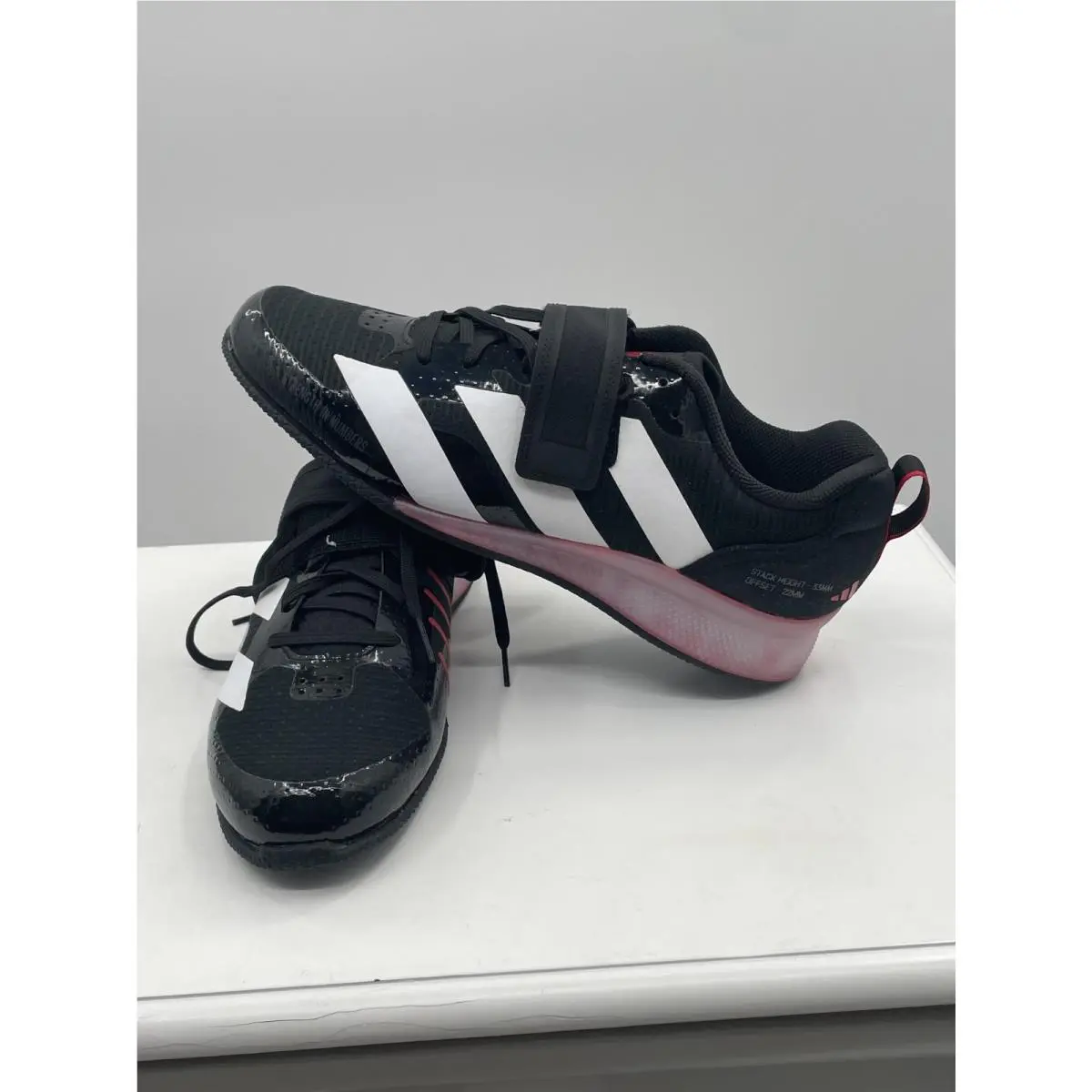 Adidas Adipower Weightlifting 3 Athletic Shoes Men`s 10.5 Black Sneakers
