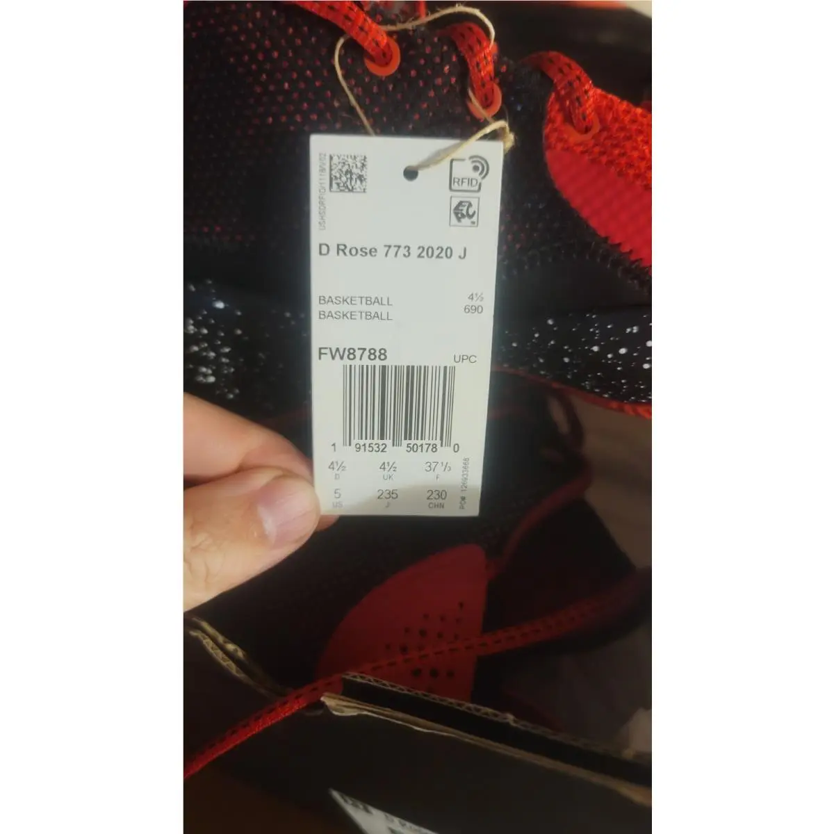 Adidas shoes - adidas D Rose 773 2020 - FW8656 - Red 2