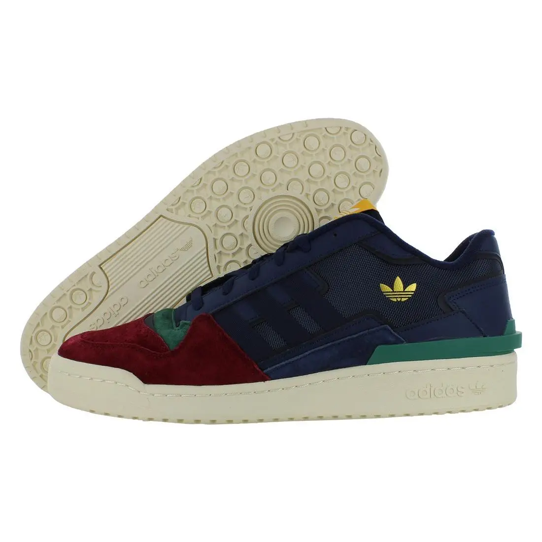 Adidas Forum Exhibit Low 2 Mens Shoes Size 14 Color: Team Collegiate