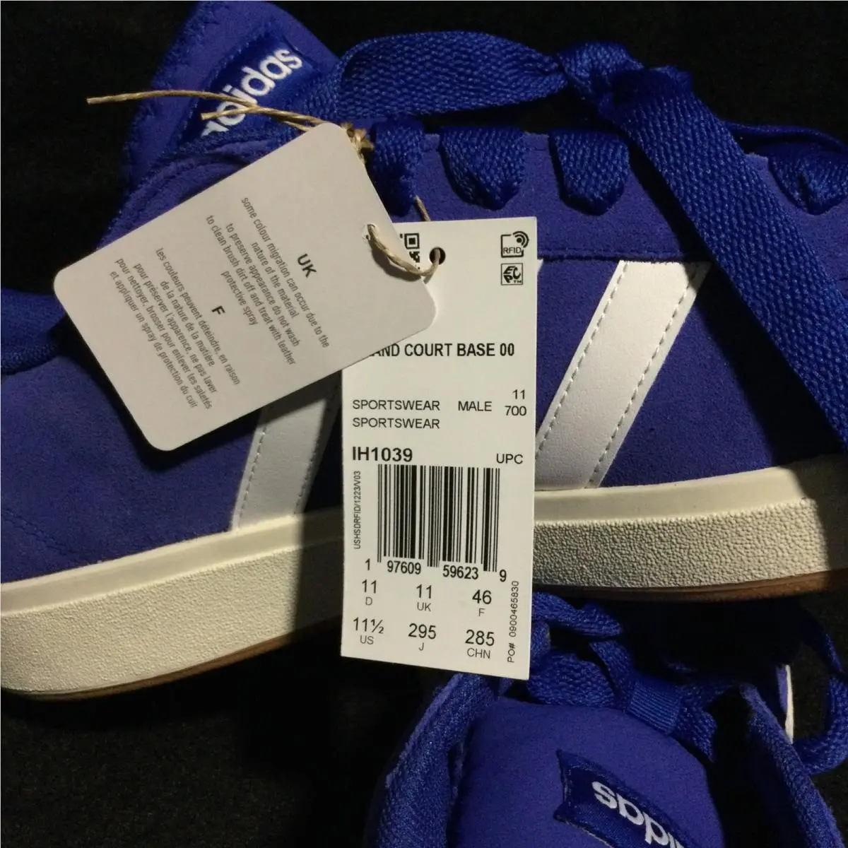 Adidas shoes - Grand Court Base 00 - Grand Court Base - Blue 4