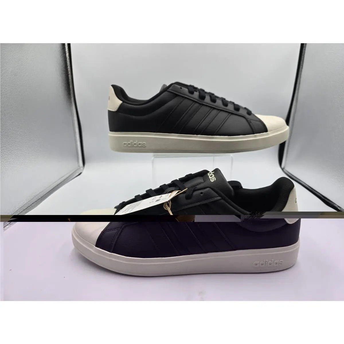 Adidas Streettalk Core Black Off White Men 12 Casual Lifestyle Shoes JP8278