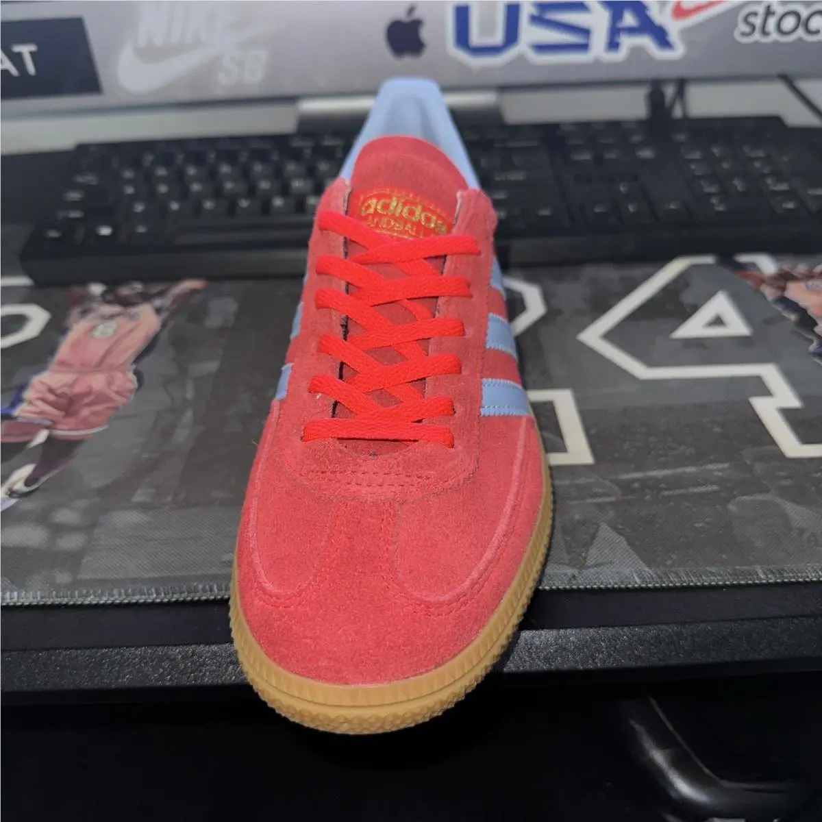 Adidas shoes - adidas Handball - Handball - JR3607 - Red 1