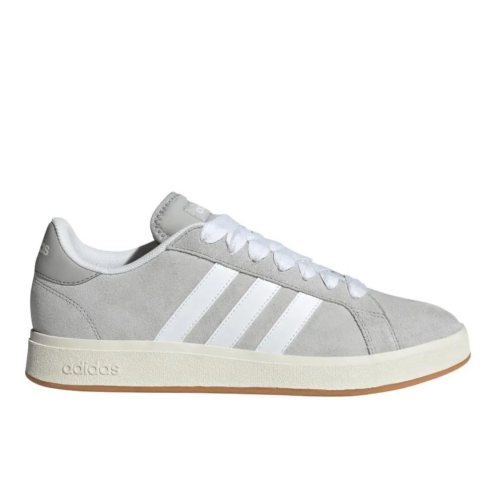 Adidas Grand Court Base 00S Lace Up Mens Size 5 M Sneakers Casual Shoes IH6185 - Grey