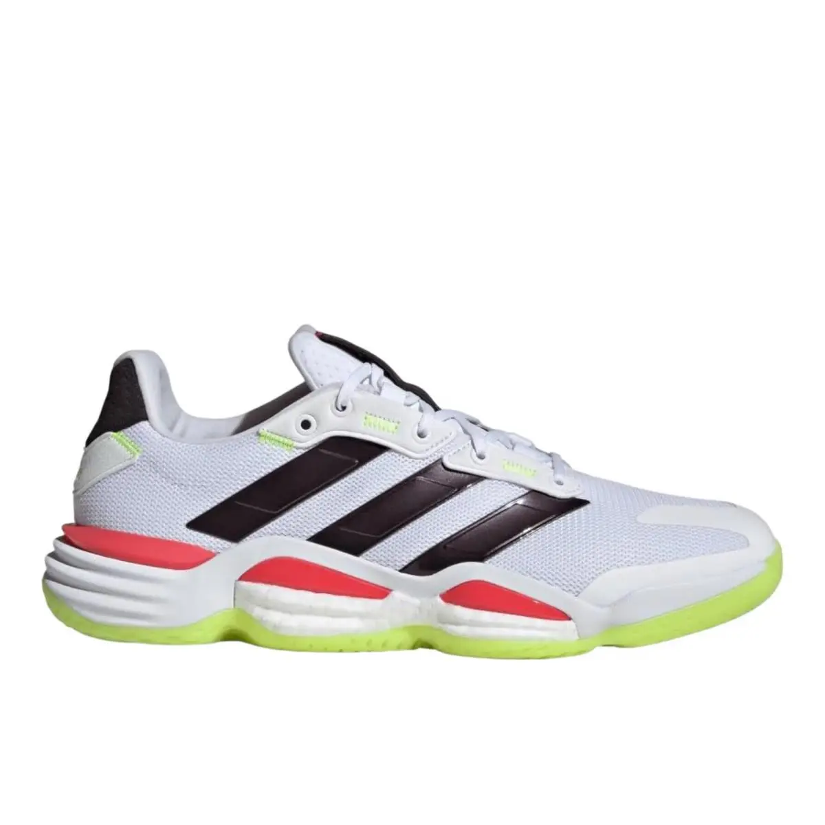 Adidas Stabil 16 White / Aurora Metallic / Aurora Plum JP7273 Men`s Size 12
