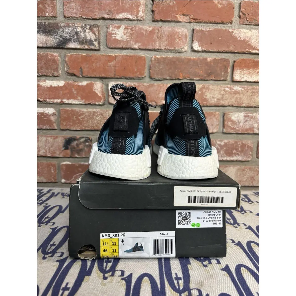 Adidas shoes - Adidas NMD_XR1 - S32212 - Blue 2