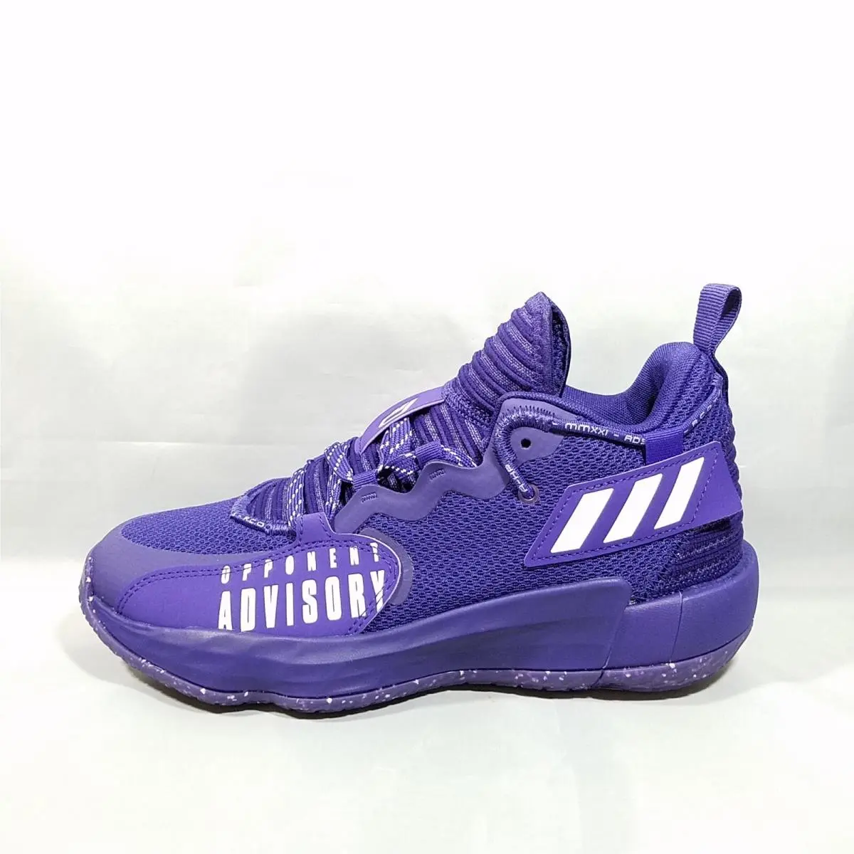 Adidas Dame 7 Extply Basketball Shoes Purple GW7901 Men`s Size 7.5