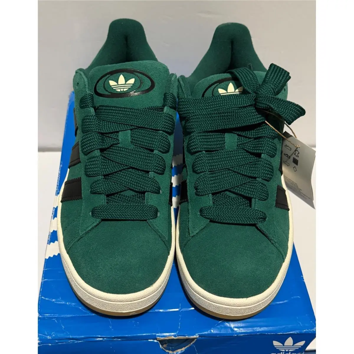Adidas Campus 00s Collegiate Green Black Gum IF8763 Mens Size 9 Sneakers
