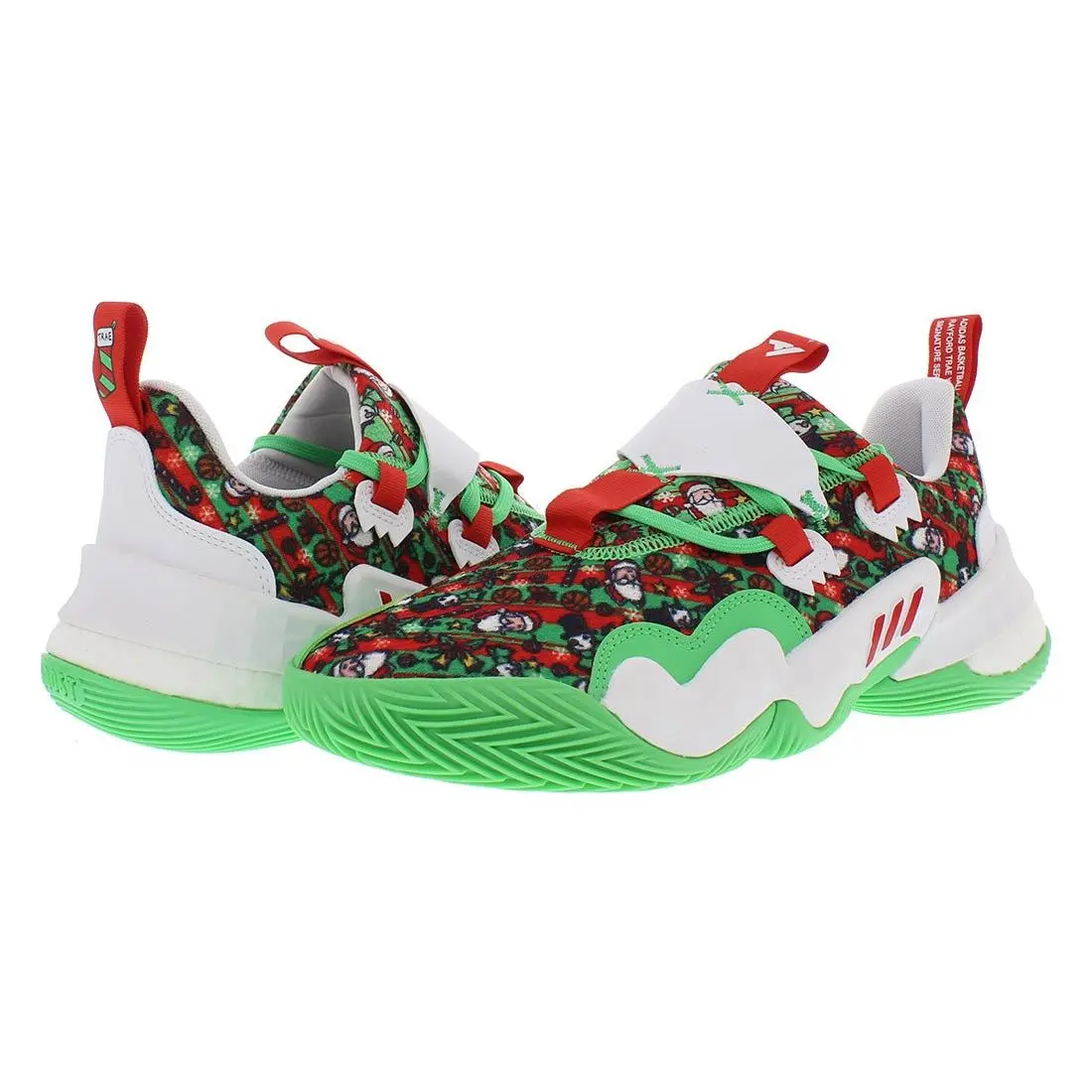 Adidas shoes - Screaming Green/Vivid Red/Footwera White, Main: Multi-Colored (UPC: 195735122971) 1