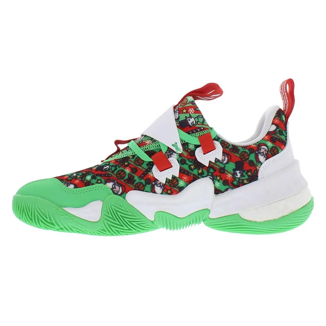 Adidas shoes - Screaming Green/Vivid Red/Footwera White, Main: Multi-Colored (UPC: 195735122971) 2