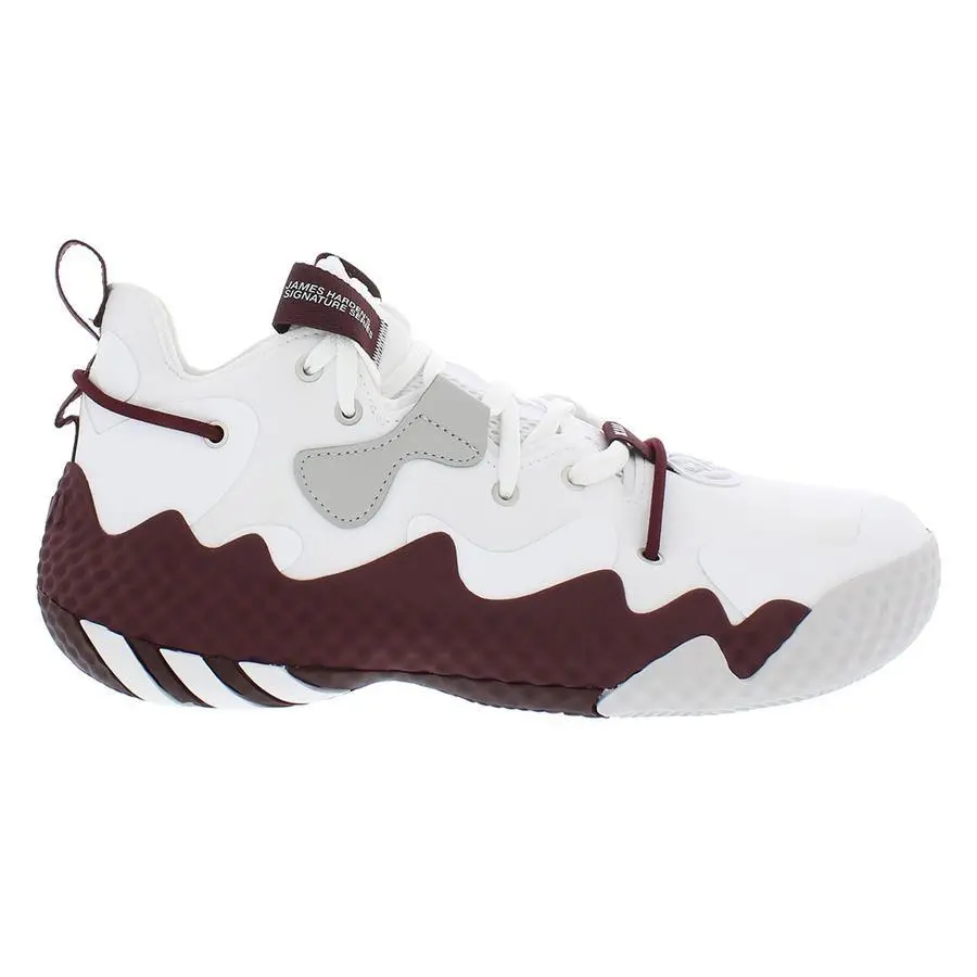 Adidas shoes - White/Burgundy/Grey, Main: White (UPC: 195742967664) 2