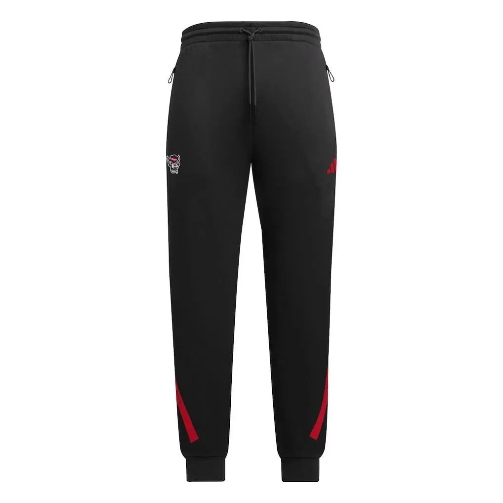 NC State Sweatpants Z.n.e. Tapered Pants Black Red FQ7231 Size XL by Adidas