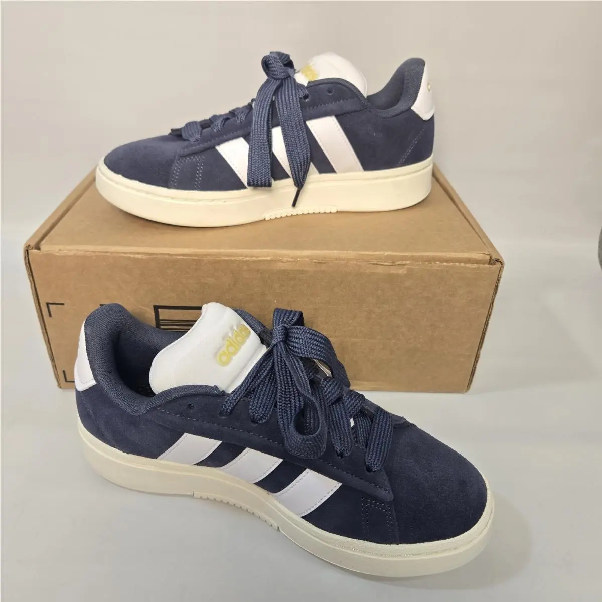 Adidas Grand Court Alpha Sneaker Navy Cloudfoam Casual Shoe Men 9 Streetwear
