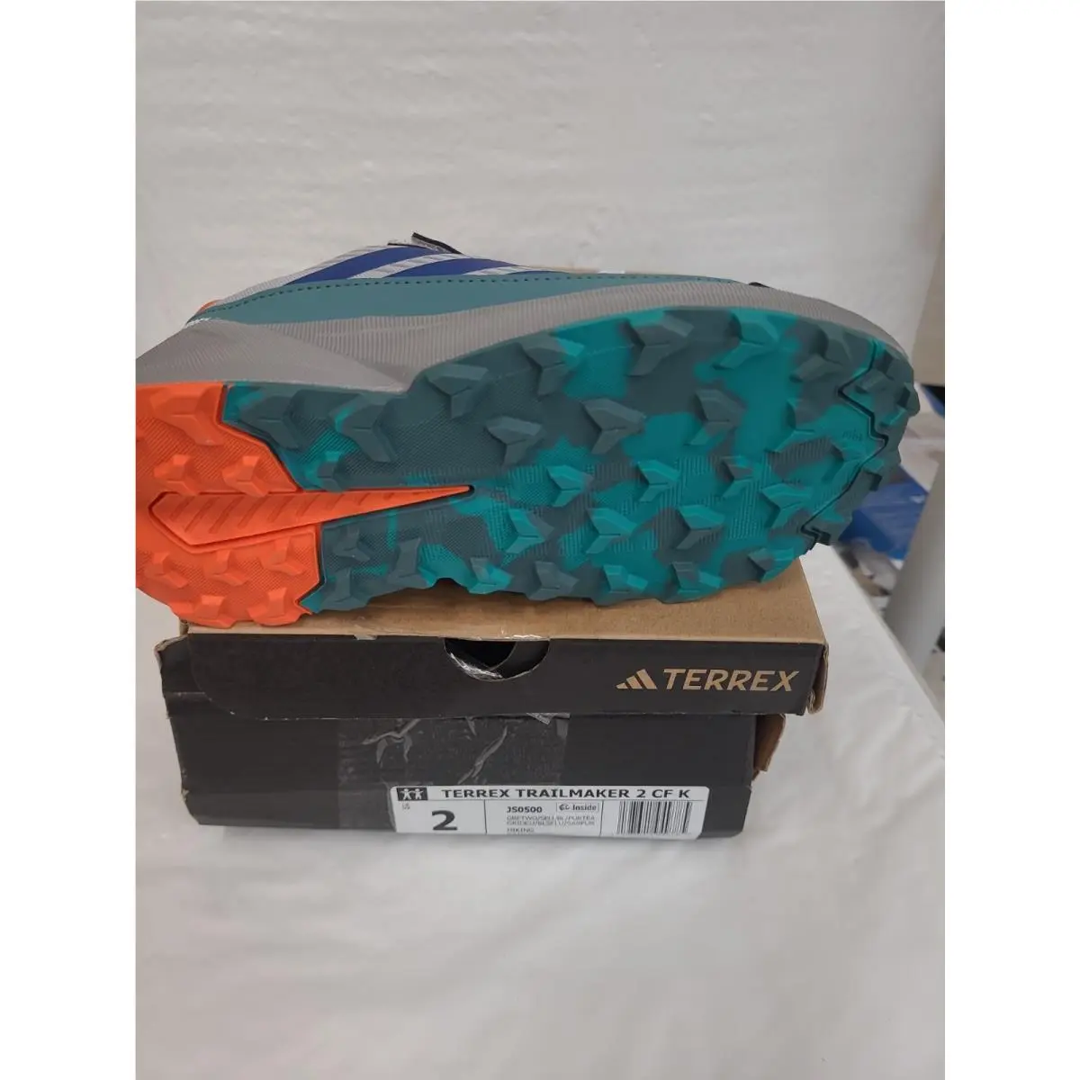 Adidas shoes - Adidas Terrex Trailmaker 2 - Terrex Trailmaker - Grey Two / Semi Lucid Blue / Pure Tea (UPC: 197621949785) 3