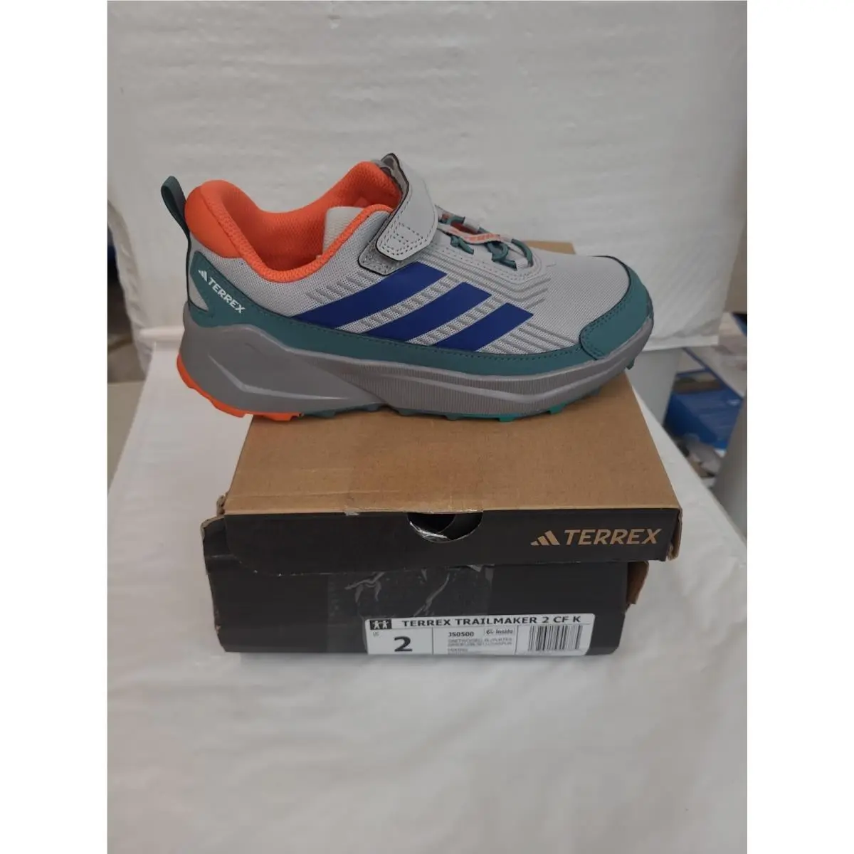 Adidas Terrex Trailmaker 2 Youth Kids Hiking Trail Shoes Sz 2.0 Y