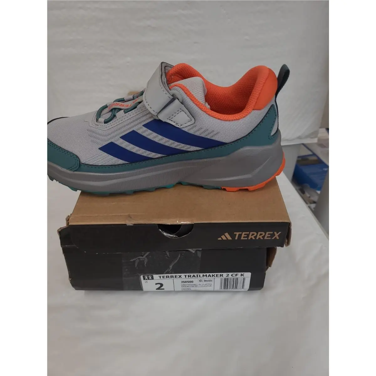 Adidas shoes - Adidas Terrex Trailmaker 2 - Terrex Trailmaker - Grey Two / Semi Lucid Blue / Pure Tea (UPC: 197621949785) 1