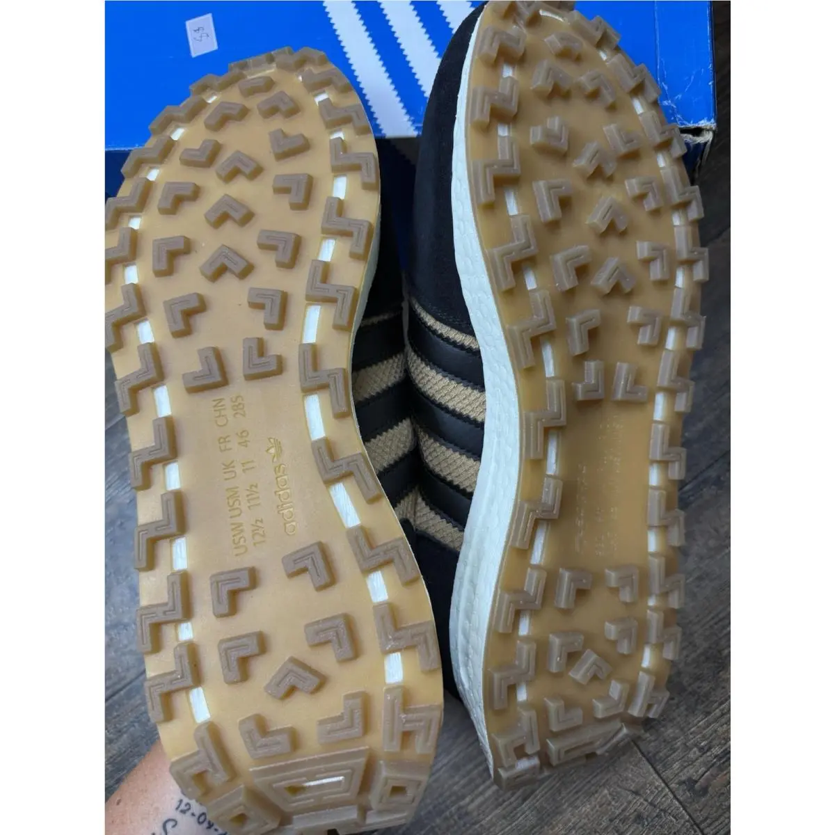 Adidas shoes - adidas Retropy E5 - Retropy - GX6579 - Black / Brown / White / Orange 2