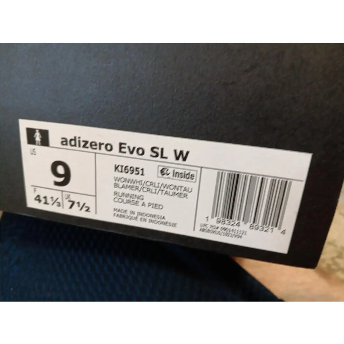 Adidas shoes - adidas adizero Evo SL W - KI6951 - Ivory 1