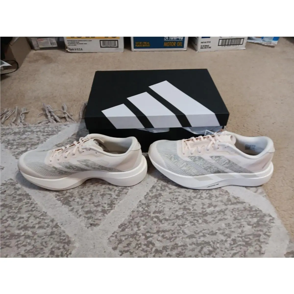 Adidas shoes - adidas adizero Evo SL W - KI6951 - Ivory 2