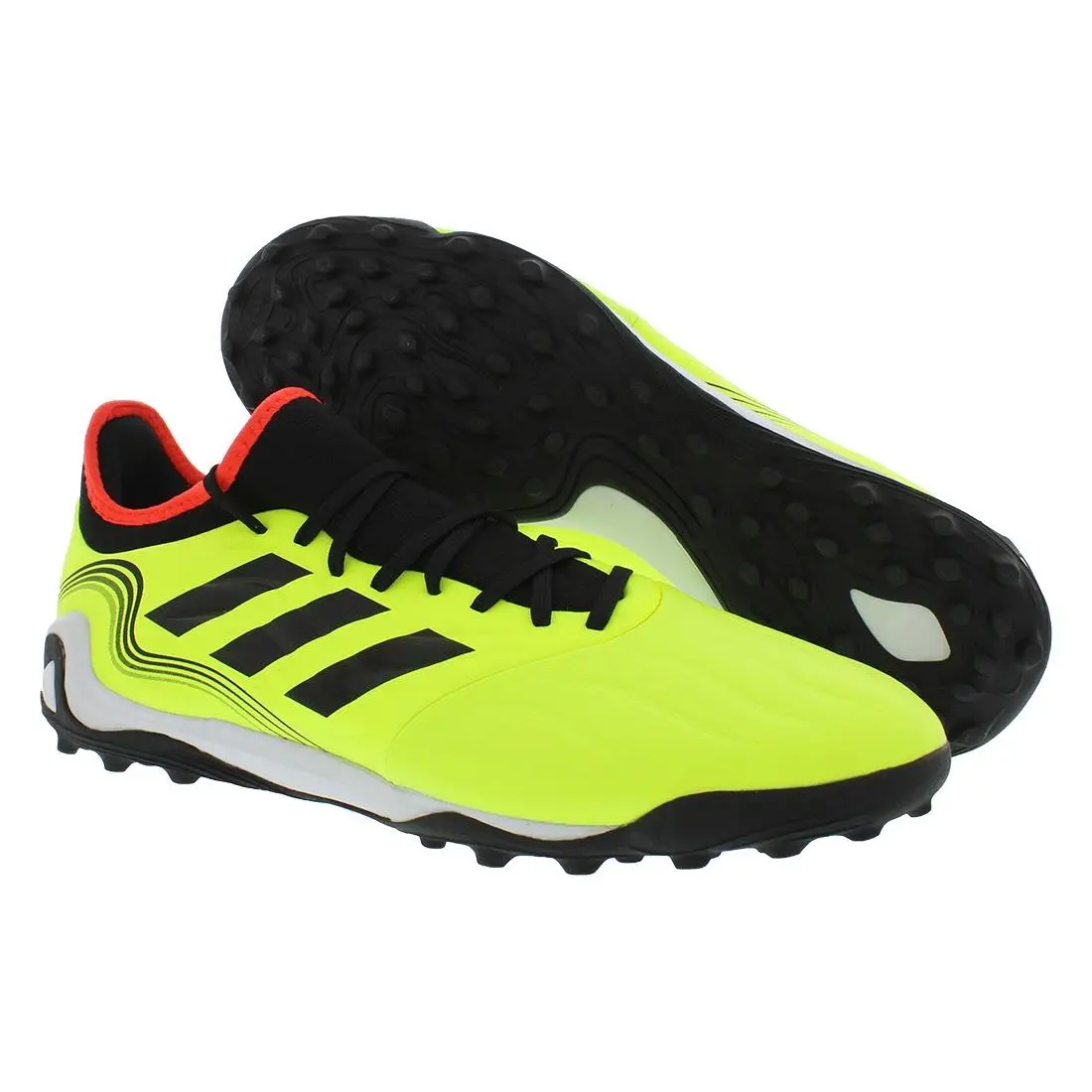 Adidas Copa Sense.3 TF Unisex Shoes Size 11 Color: Team Solar Yellow/core - Team Solar Yellow/Core Black/Solar Red, Main: Yellow