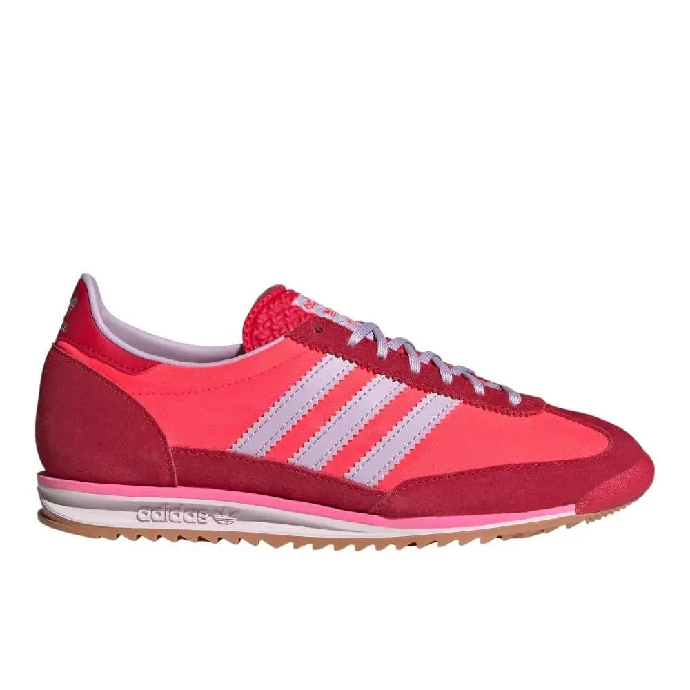 Adidas Womens Sl 72 Og Lace Up Sneakers Shoes Casual - Red - Size 6 M