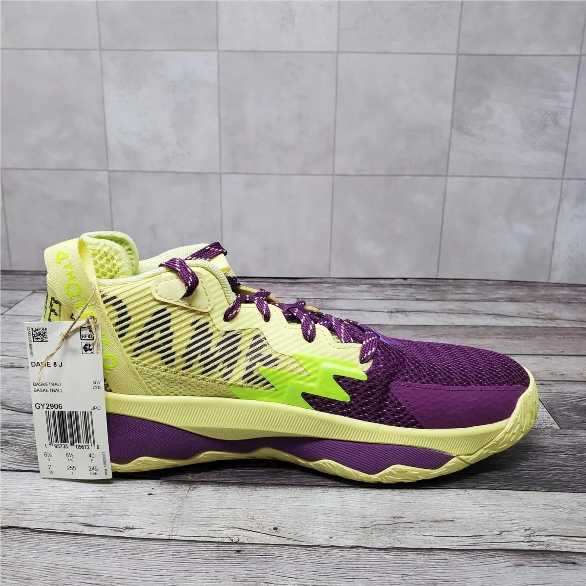 Adidas shoes - Adidas Dame 8J - Dame - Purple 4