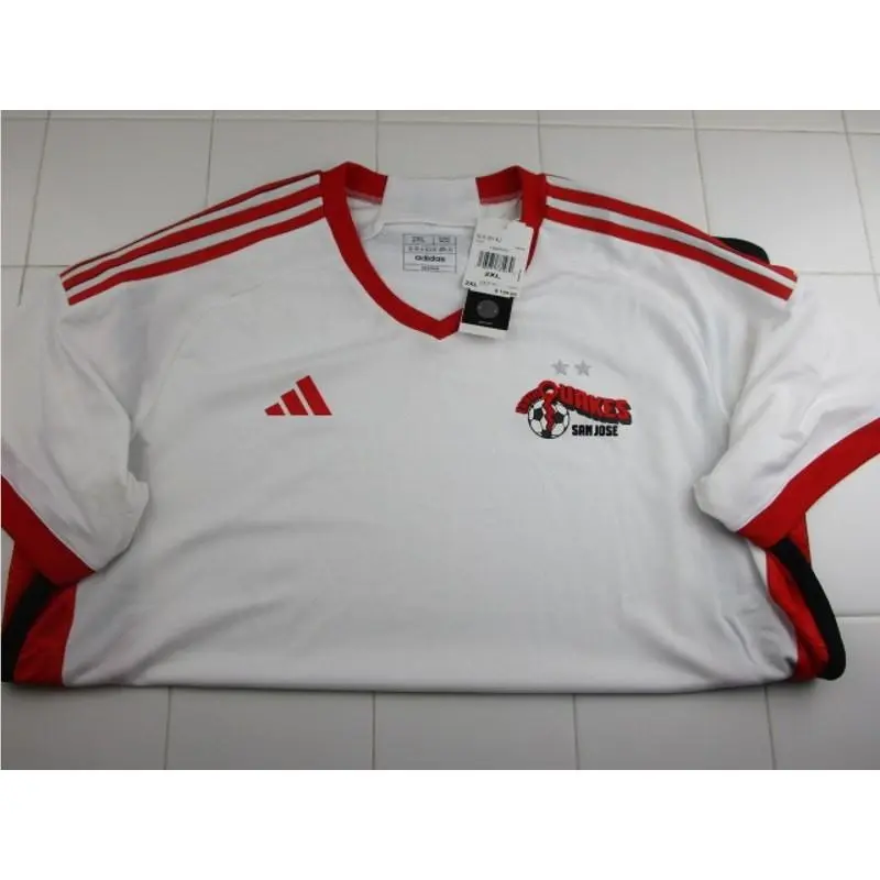 Adidas Mls San Jose Earthquakes Away Jersey 24/25 50 Kit Men`s Xxl Slim Fit