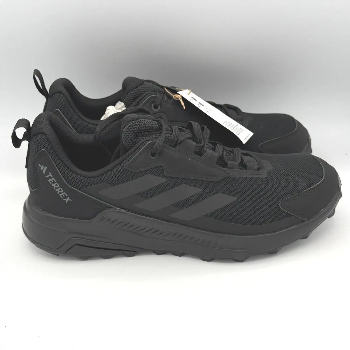 Adidas Terrex Anylander Hiking Shoes Womens 9.5 Black Trail Sneakers ID3464