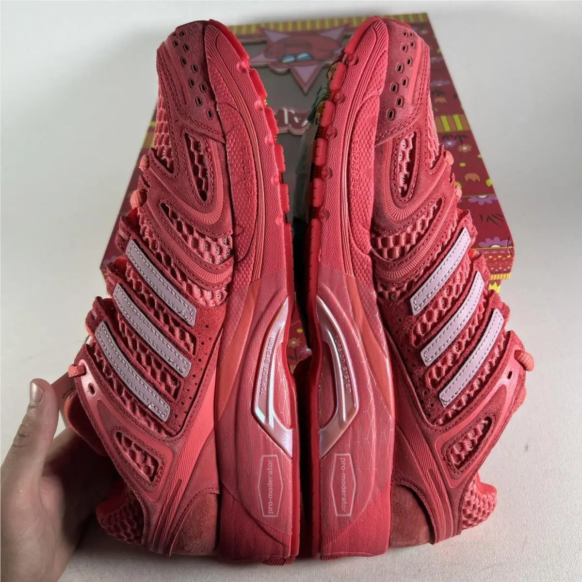 Adidas shoes - adidas Adistar Control 5 - Adistar Control - KJ8363 - Red 6
