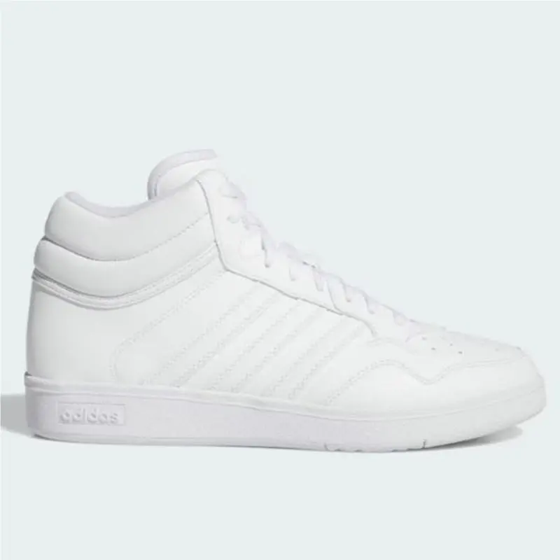 Adidas Hoops 4.0 Mid Shoes Men`s Size 6.5 White Basketball Sneakers Streetwear