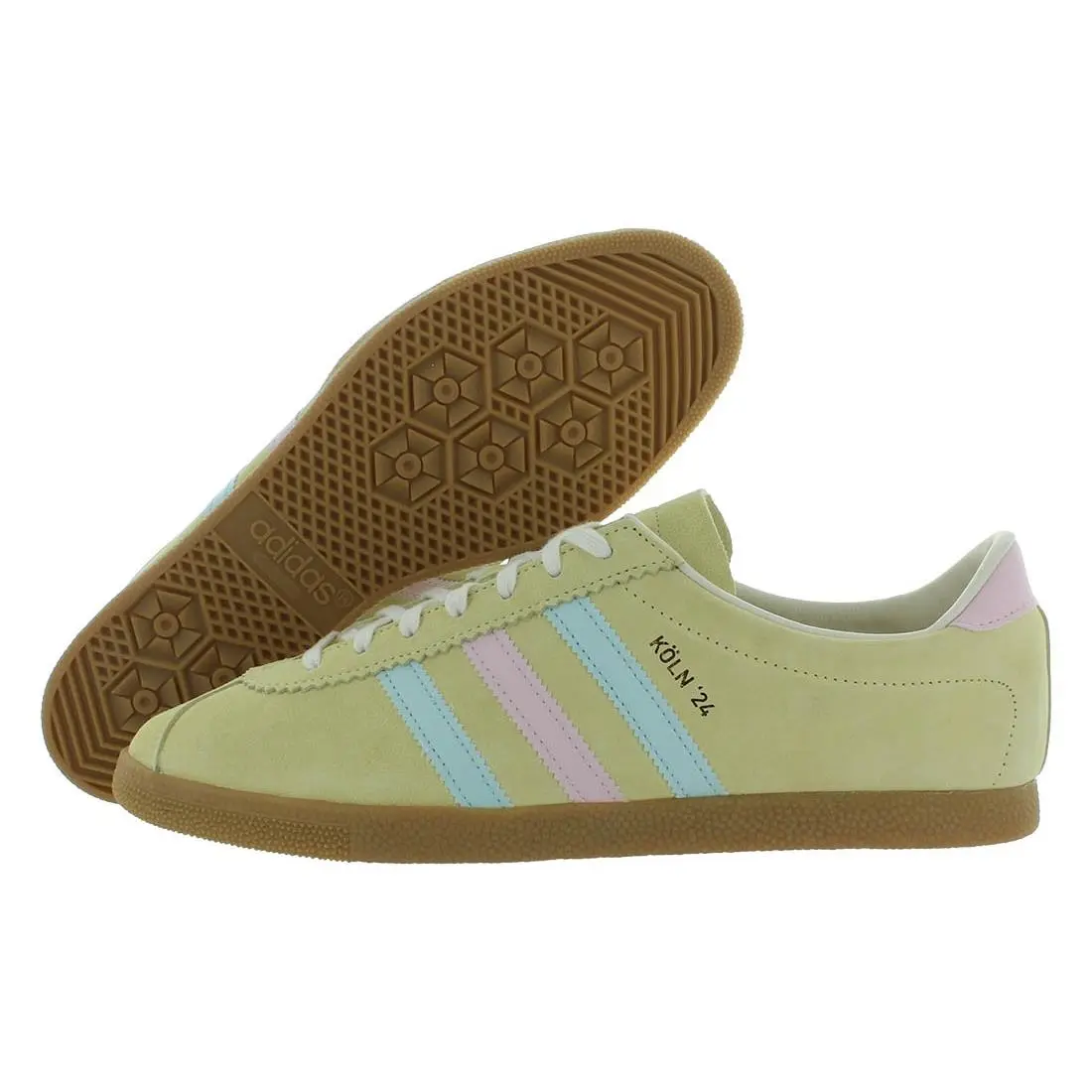 Adidas Koln 24 Mens Shoes Size 9 Color: Almost Yellow/almost Blue/clear Pink