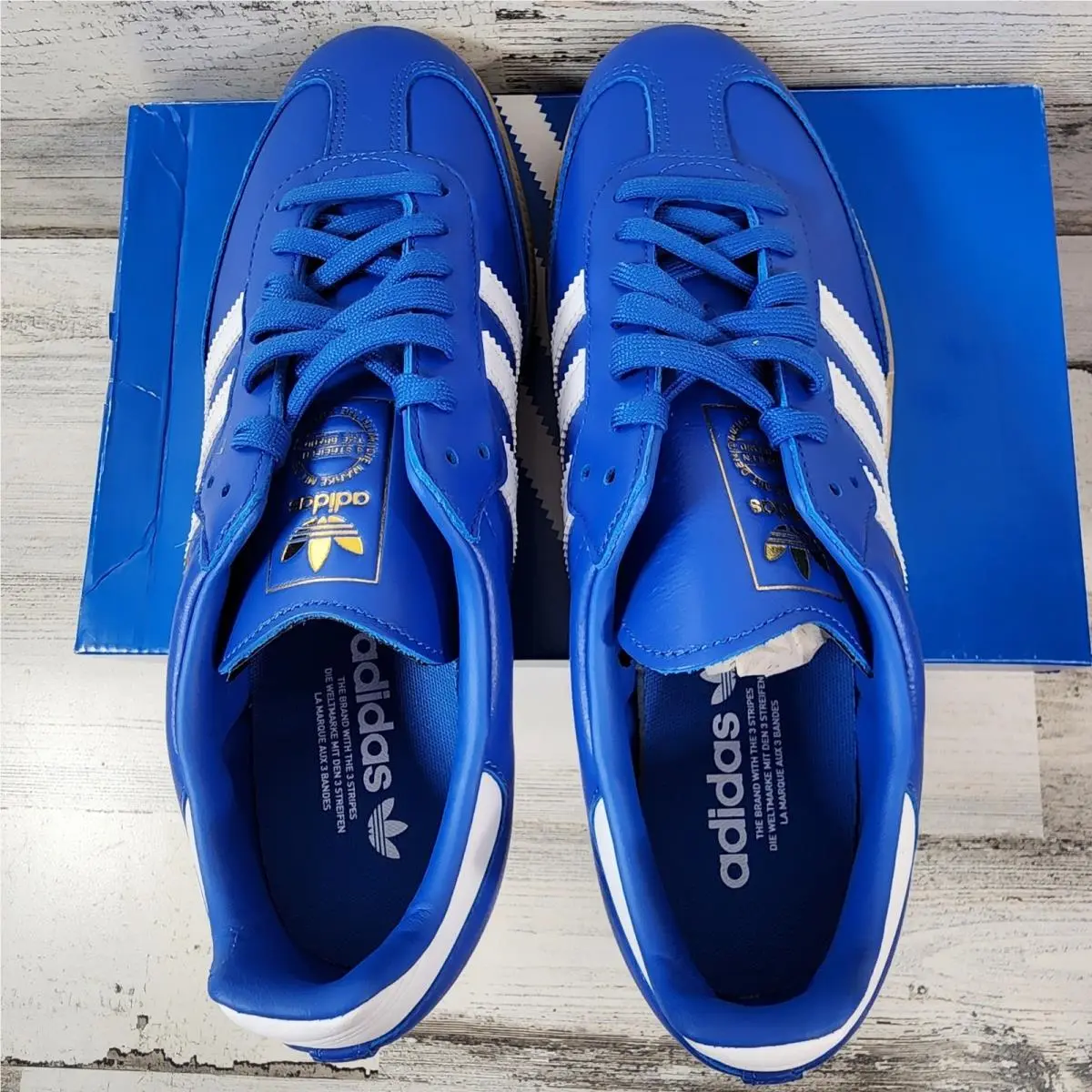 Adidas shoes - adidas Samba - Samba - Blue 4