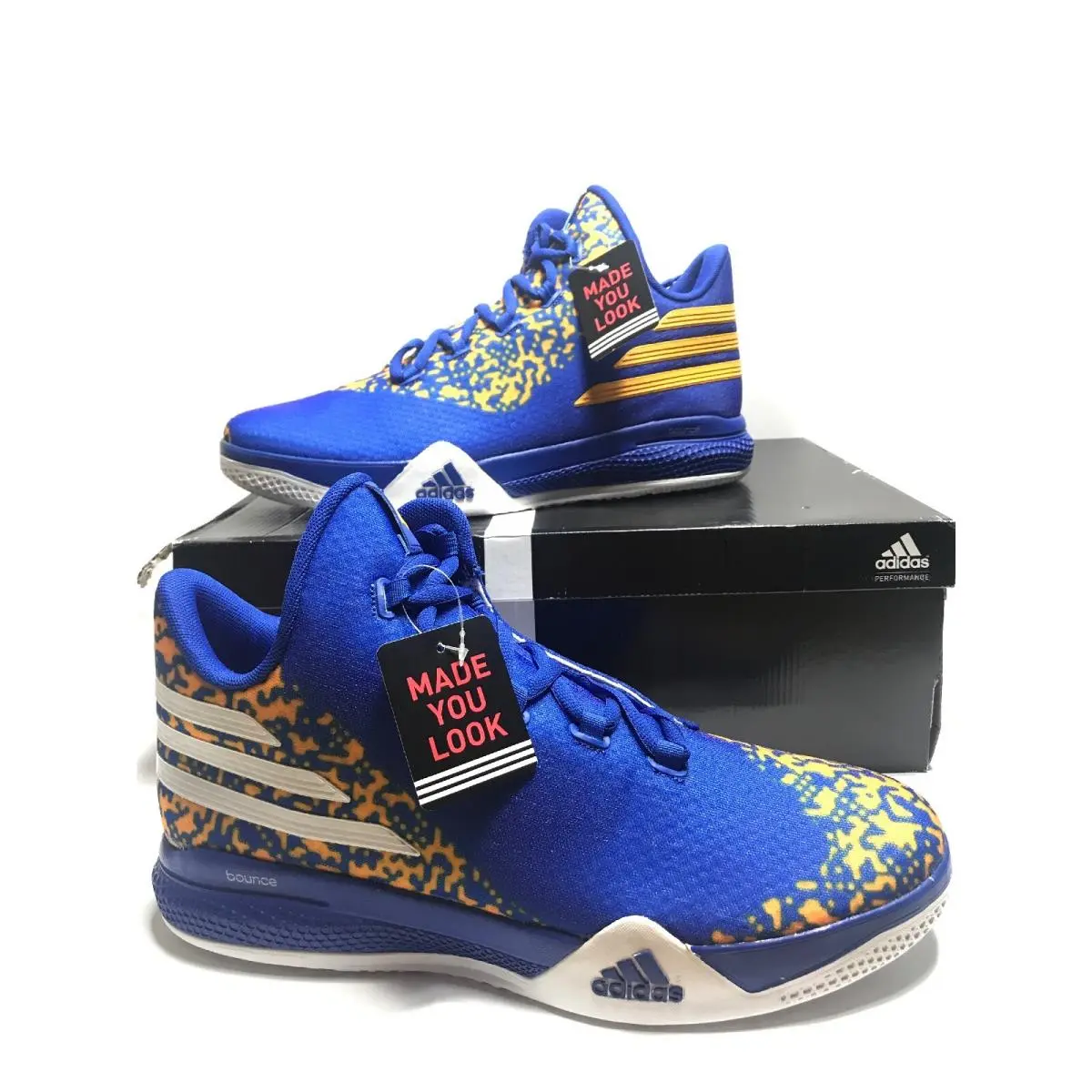 Adidas Made You Look Harrison Barnes Golden State Warriors Basketball Mens Sz 14