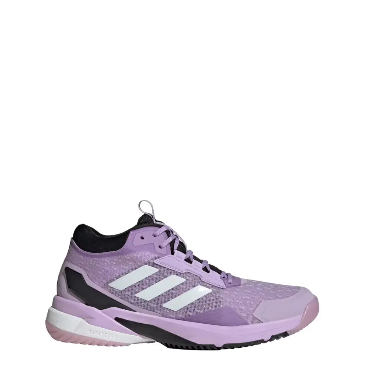 Adidas Crazyflight 6 Mid Powder Plum / Zero Metallic / Core Black HP7031 Women`s - Multicolor