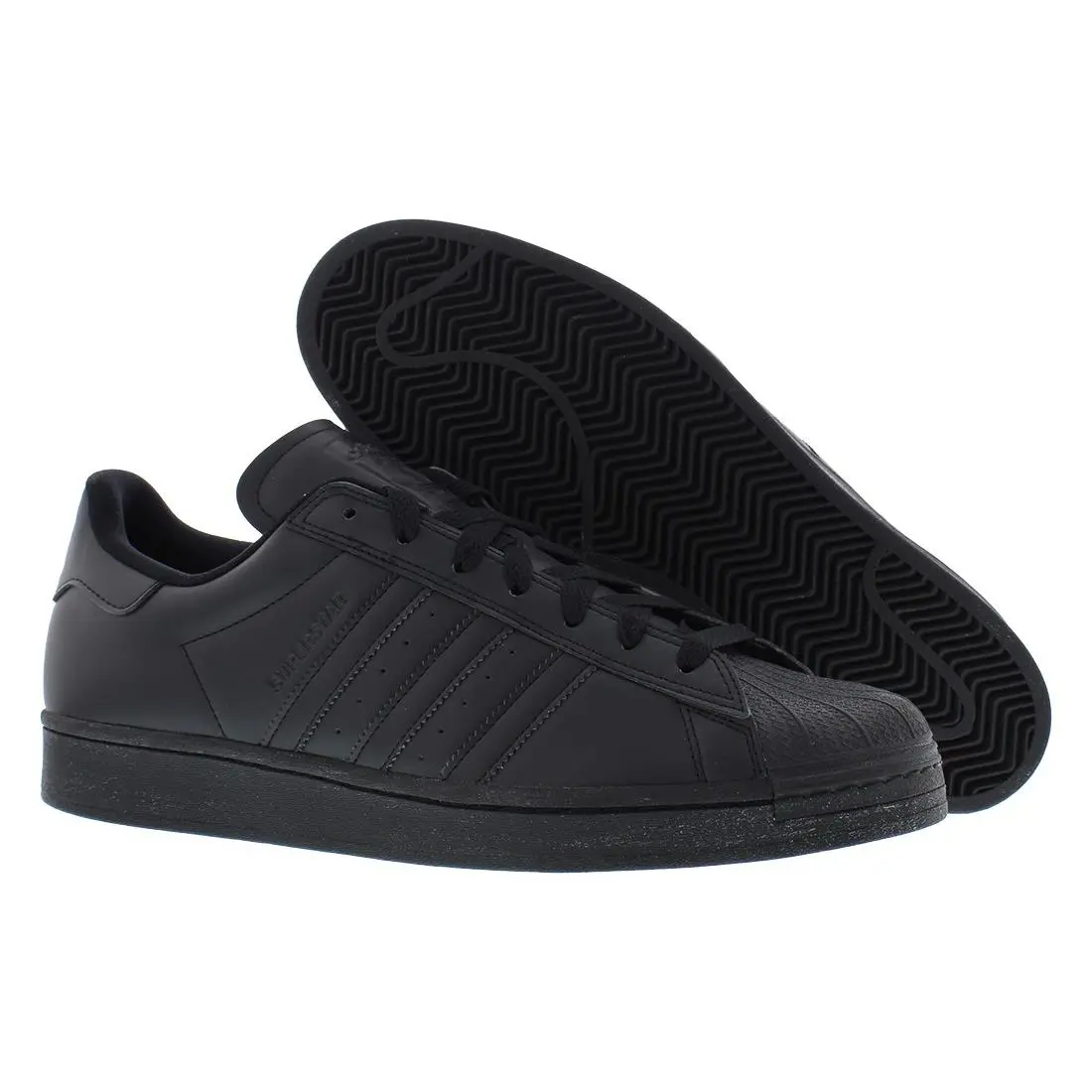 Adidas Superstar Adv Mens Shoes Size 13 Color: Core Black/core Black/gold