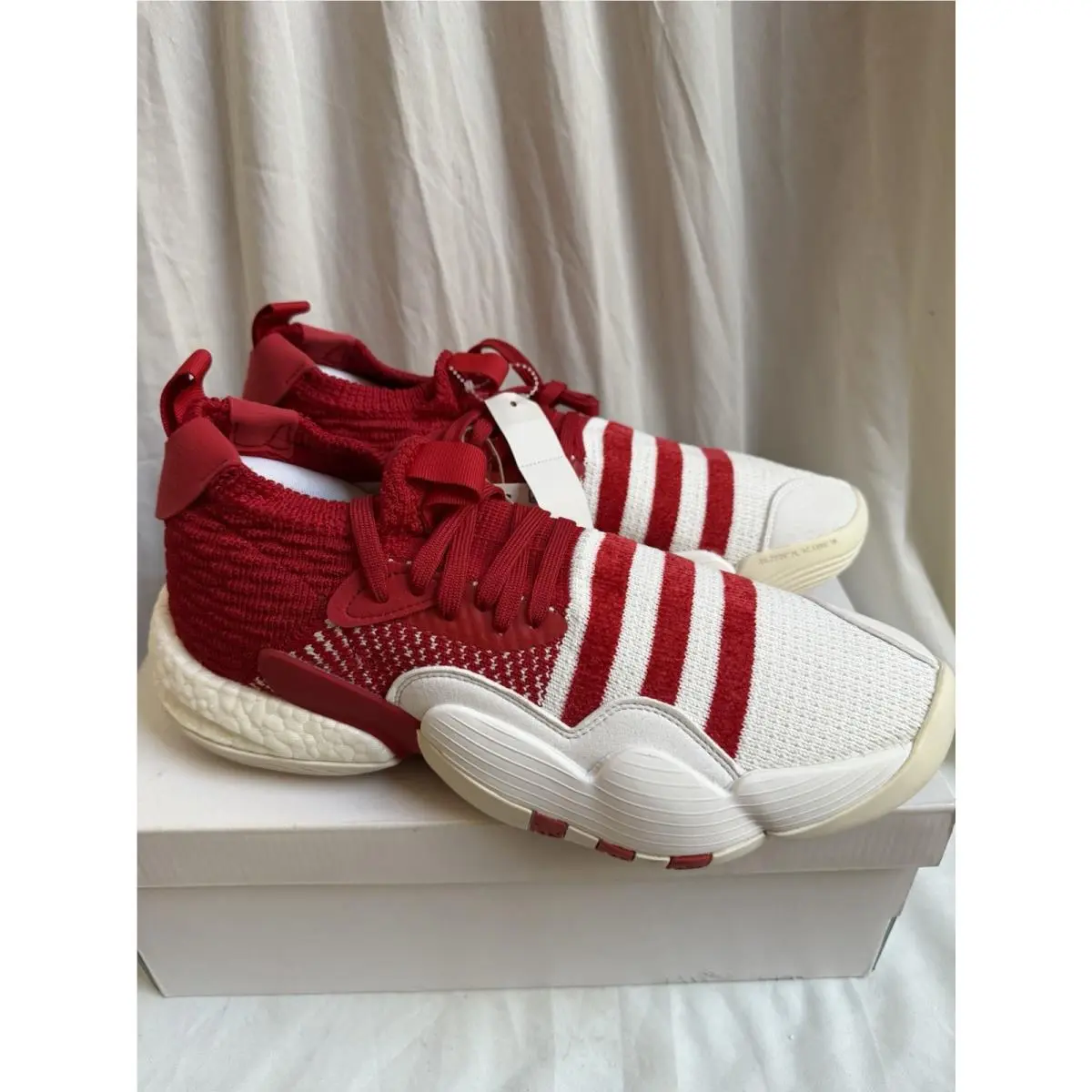 Adidas shoes - adidas Trae Young 2 - Trae Young - H03845 - Red And White (UPC: 195748999775) 1